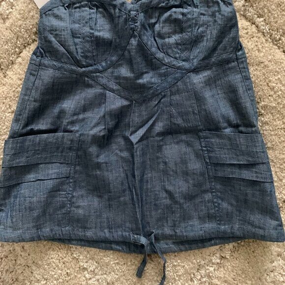GroggyJean/Demin Top Size Small (NWT) - Picture 2 of 5